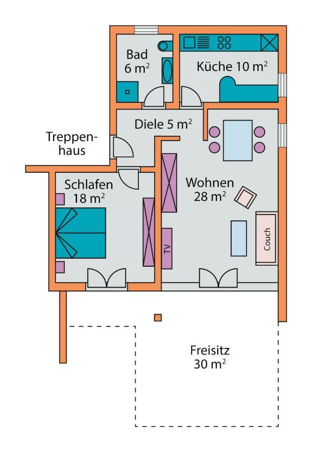 להר Ferienwohnung Kuckucksnest מראה חיצוני תמונה